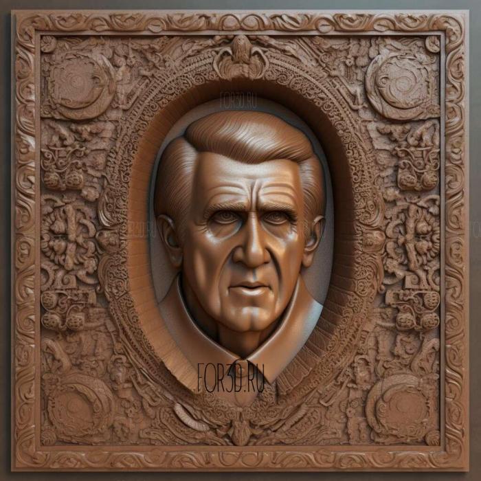 richard nixon 4 stl model for CNC